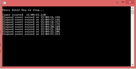 system timers timer.